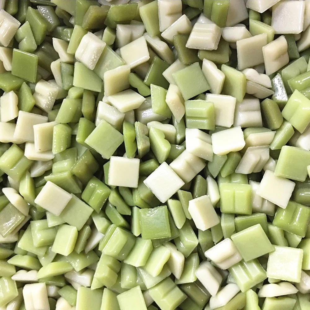 4 Lychee жизнь многоцветная стеклянная мозаика плитка квадратная мозаика плитка Сделай Сам художественное ремесло материал для изготовления - Color: 4