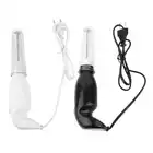 Электрический ручной пенообразователь молока, миксер для кофе и еды, кухонный инструмент с европейской вилкой, 220 В для смешивания молока и кофе