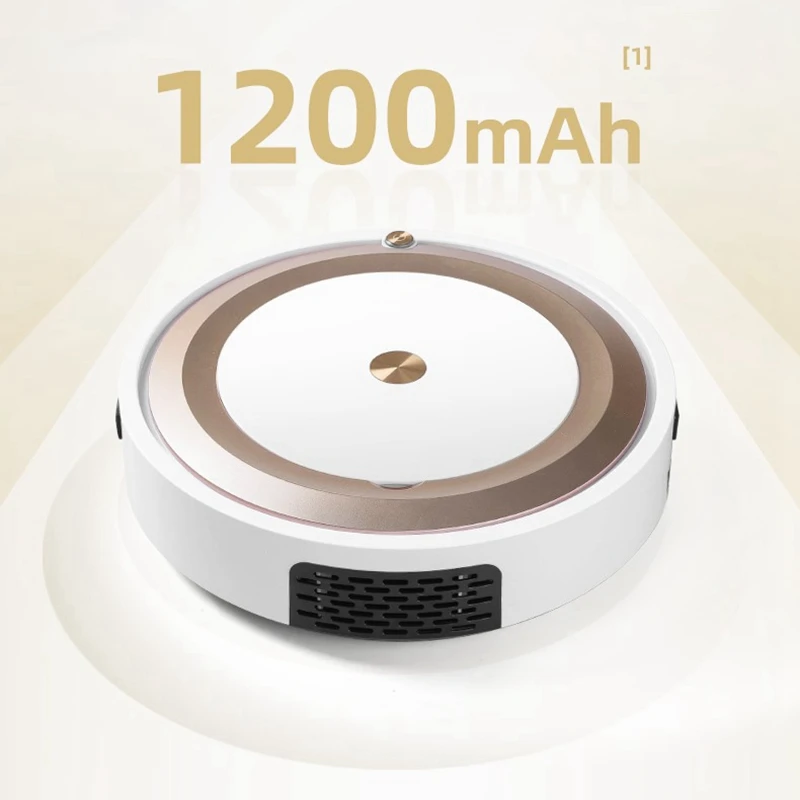 

Robot Vacuum Cleaner,App Control Robotic Home Cleaning 90 Min Run Time,for Pet Hair Low-Pile Carpets & Most Floor Types