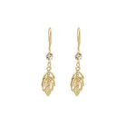 Новые модные серьги, ювелирные изделия, серьги в виде микродержатых листьев, темпераментные модные и универсальные дизайнерские серьги в форме лесных групп, серьги