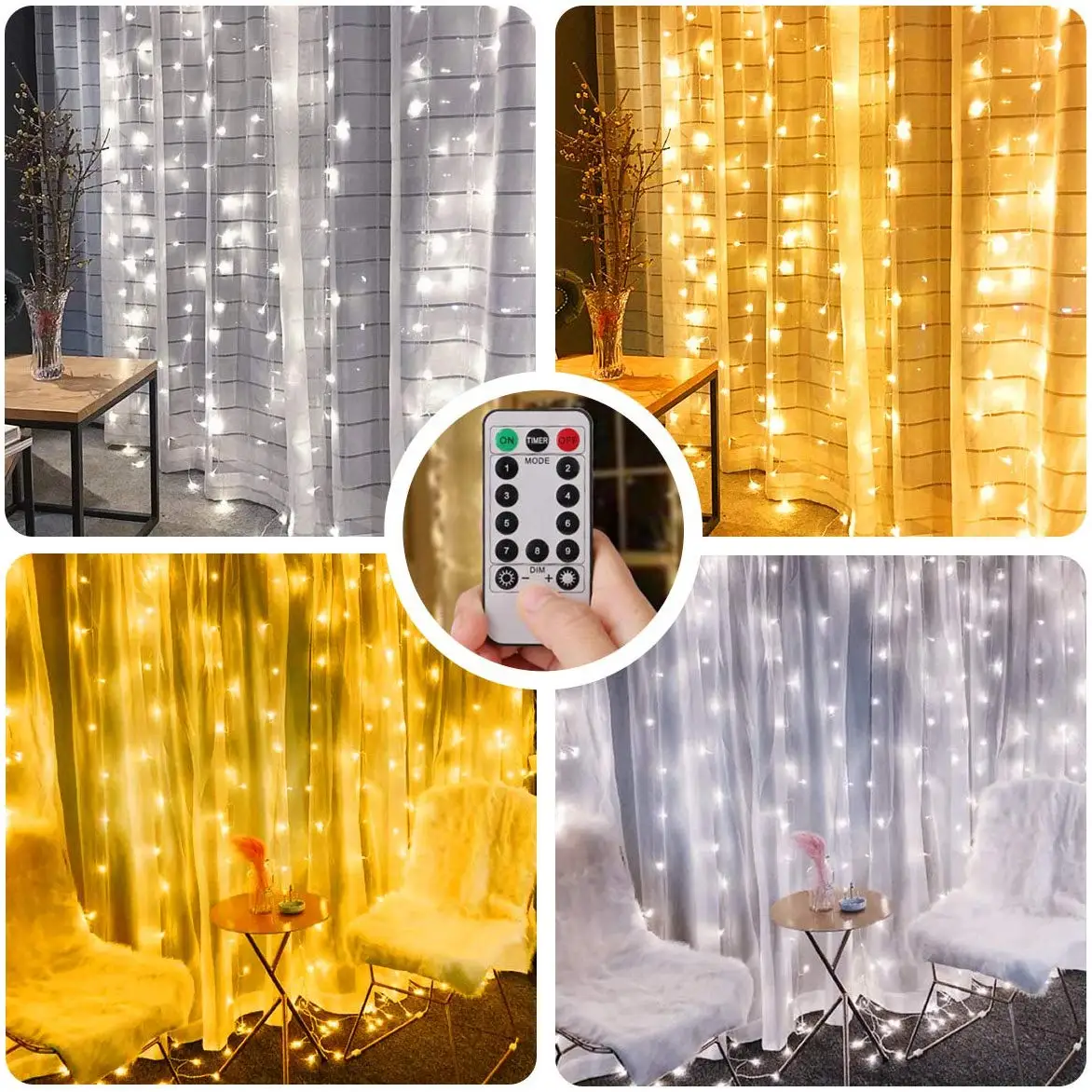 3x3 м Свадебные гирлянды светильник Рождественский 300 led fairy для сада праздник