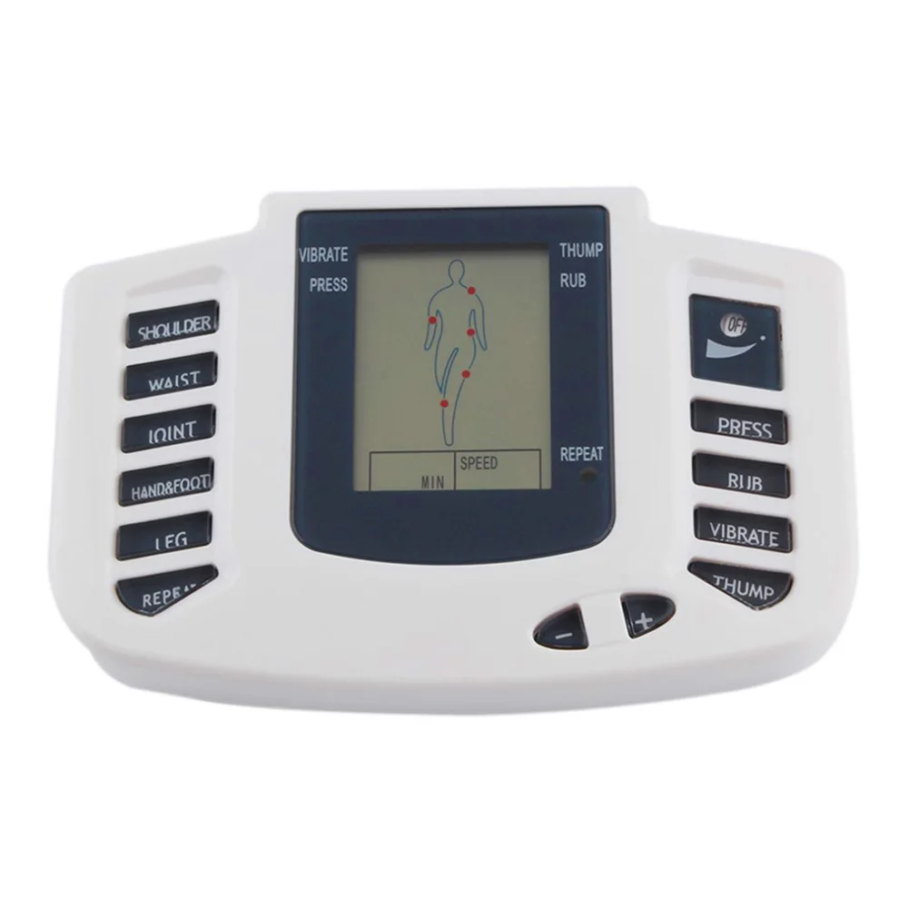 

Electrical Stimulator Muscle Massager Slipper Electrode Pads Body Relax Pulse Tens Acupuncture Therapy Digital Machine P