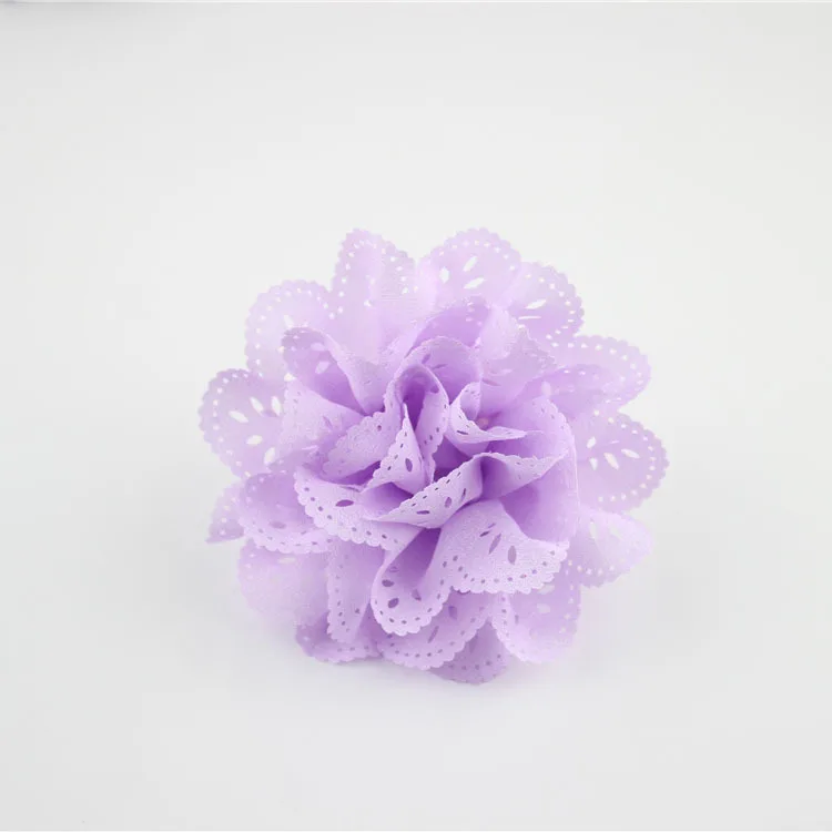 a05 Purple 1 шт. заколки для волос с цветочным дизайном для девочек Детские аксессуары для волос 16 цветов 1801ZYAA1721 - Цвет: a05 Purple