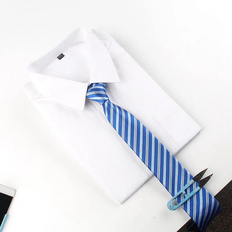 Модные галстуки классические мужские в полоску желтые темно-синие свадебные