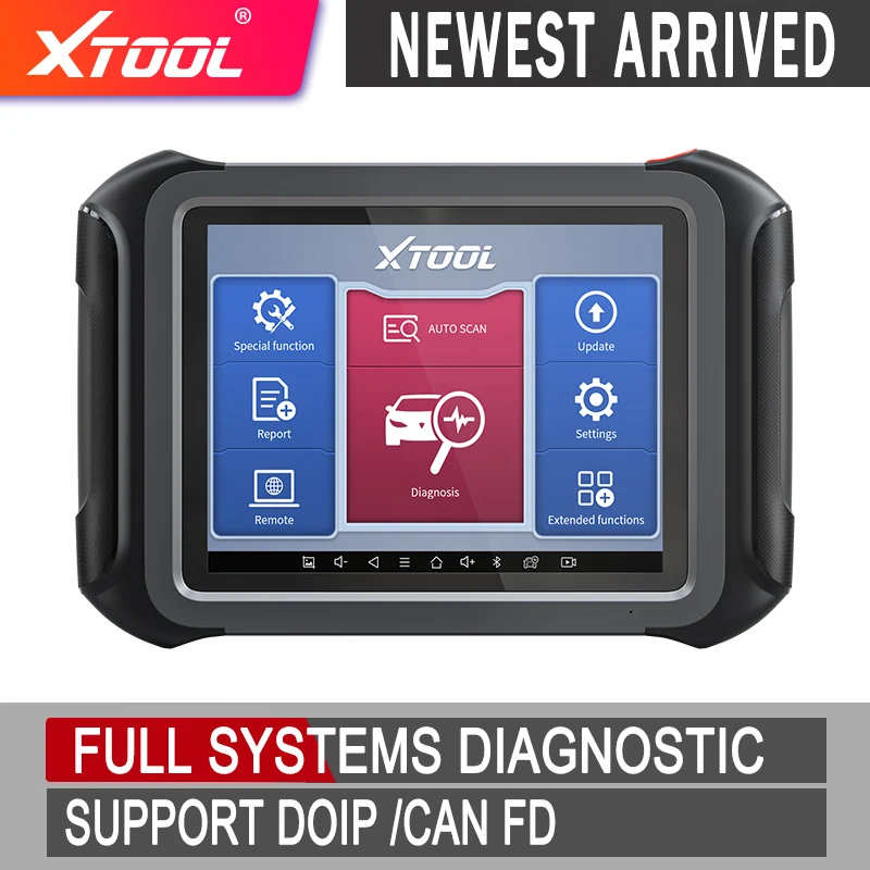 XTOOL D9 OBD2 Automotive Scanner Professional ABS Oil Reset ECU Coding Active Test IMMO Programming OBD Car Diagnostic Tools