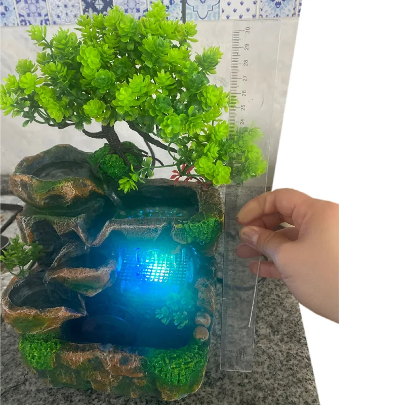 Фонтан-водопад настольный фонтан Без распылителя бонсай для помещений водный