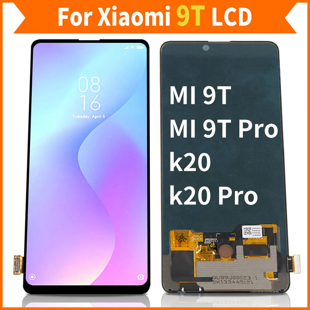 

ЖК-дисплей AMOLED для Xiaomi Mi 9T 9T Pro Redmi K20 K20 PRO, сенсорный ЖК-экран с дигитайзером, дисплей OLED с рамкой, аксессуары для телефона