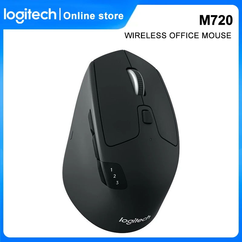 

Мышь Logitech M720 Беспроводная игровая, 2,4 ГГц, Bluetooth, 1000DPI