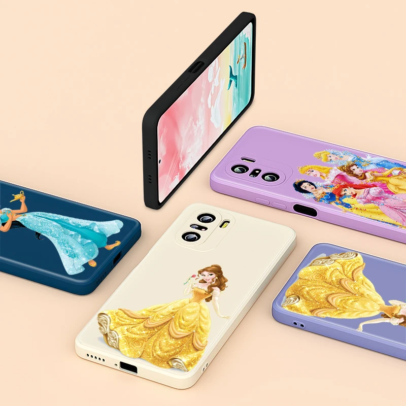 

Beautiful Disney Princesses For Redmi 9 8A 8 Pro 7 Y3 5 A 4X 9AT 9A 9i K40 K30 K30i 10X 9T 9C Plus Liquid Silicone Phone Case