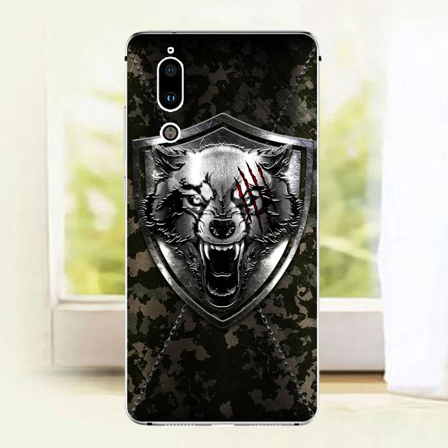 Чехол для Sharp Aquos C10 Силиконовый ТПУ чехол с волком чехлы S2 кошка животное корпус