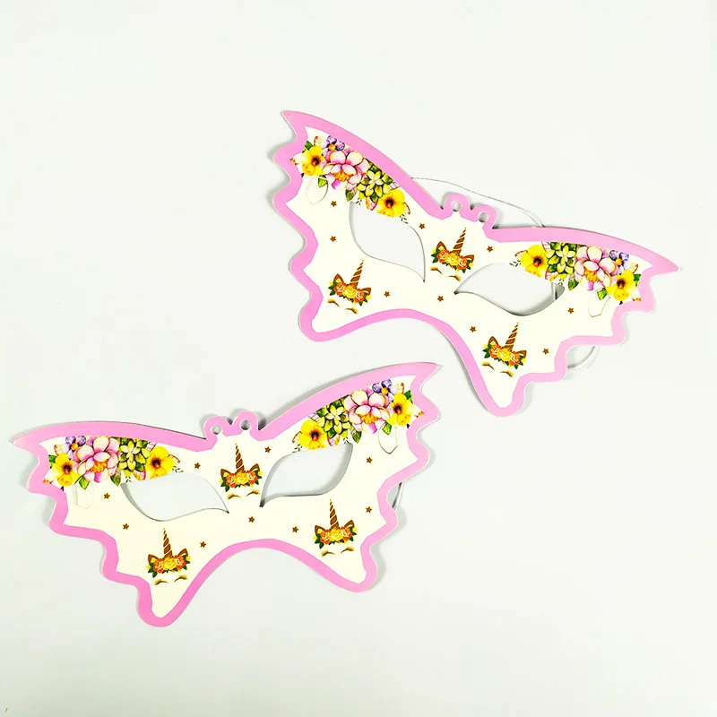 10 шт. мультяшная панда единорог украшение на день рождения маска для глаз товары