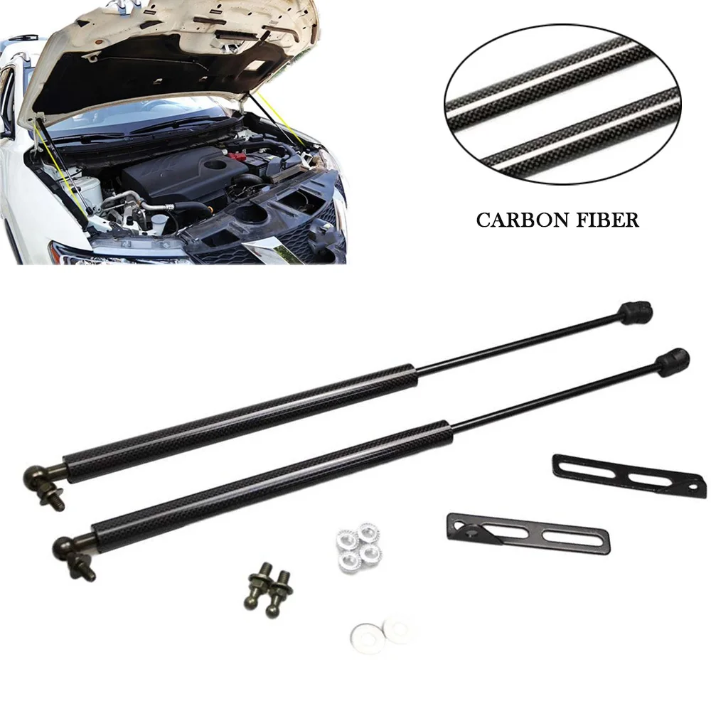 Передний капот для Nissan Qashqai J11 2014 2019 Rogue Sport газовые стойки из углеродного волокна