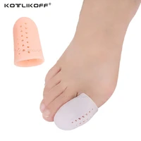 elasticity gel tube finger toes protector for blister corn hallux valgu and bunion calluse prevent toe overlap insert pad