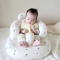 baby pvc inflatable sofa seat protect spine unique shape multifunctional baby bath chair learning eating dinner chair