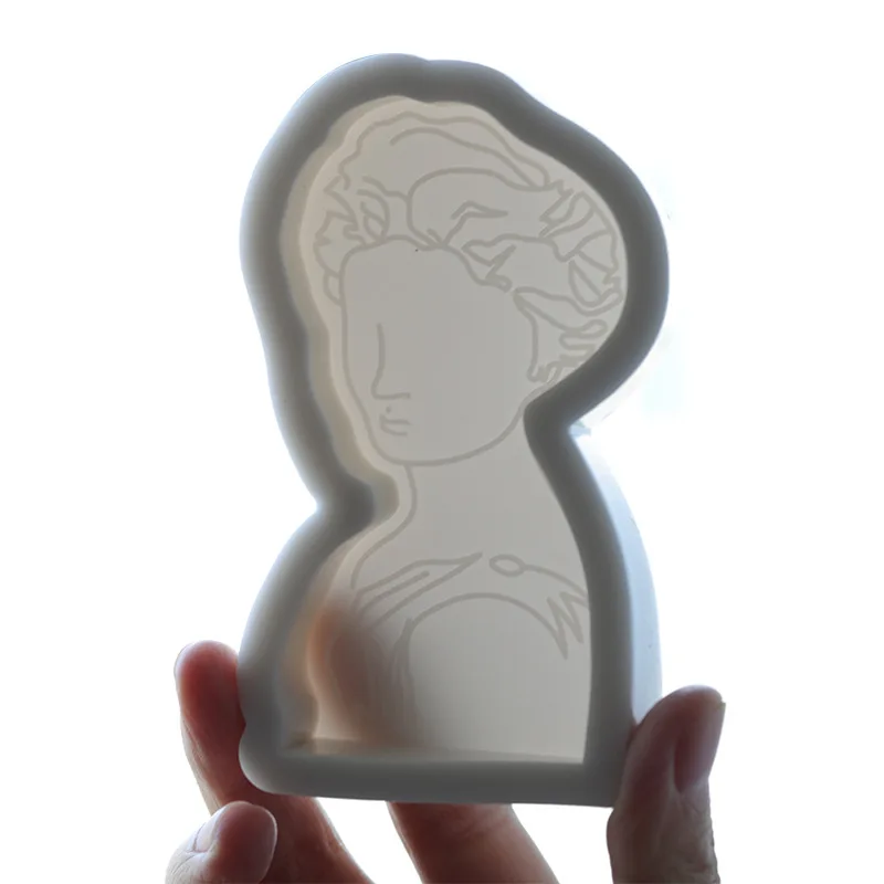 

Candle shape body portrait silicone mold DIY candle making mold epoxy resin mold soap making, candle mold