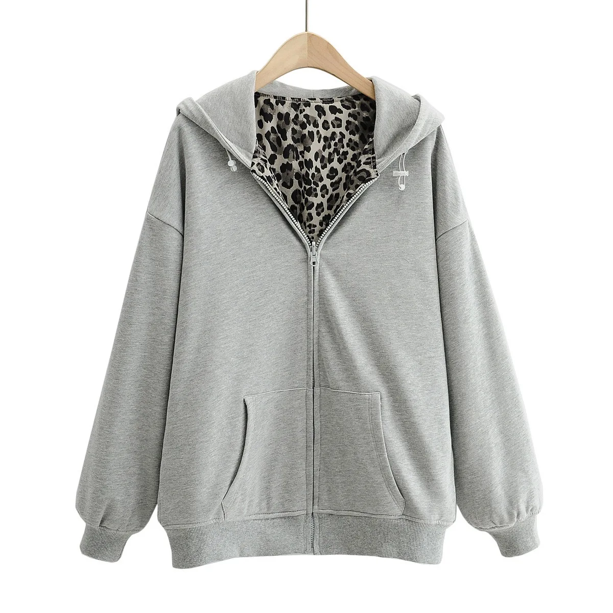 Женская обувь больших размеров с капюшоном двухсторонняя молния куртка детские