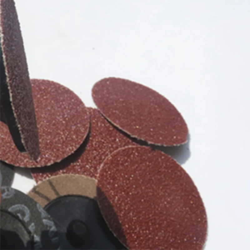 100 шт. шлифовальный диск для Roloc 50 мм 40 60 80 120 станок круг абразивный роторный