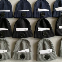 2021 street fashion pure color warm keeping knitted woolen cap ins korean casual skiing outdoor youth fashion cp 11 high copy