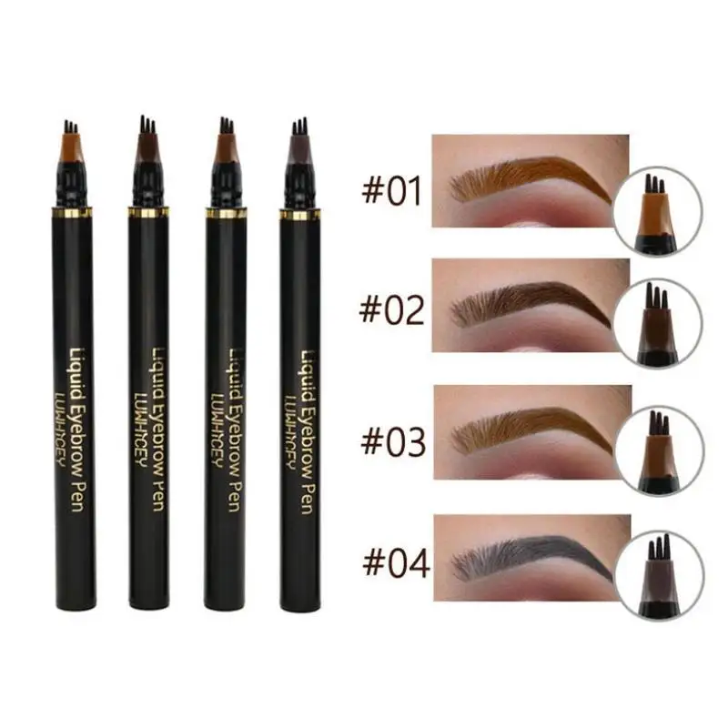 Подводка для бровей с микроблейдингом Водостойкая макияжа глаз карандаш цветная