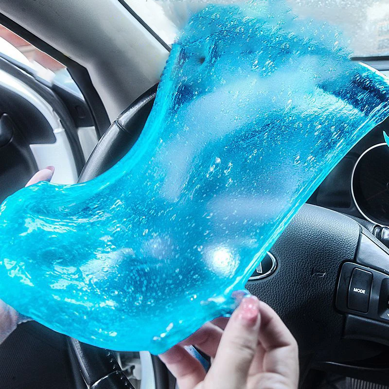 

70 г, супер Коврик для чистки автомобиля, порошковый клей, волшебный очиститель, удаление пыли, гель для домашней чистки клавиатуры компьютера, инструмент для чистки пыли