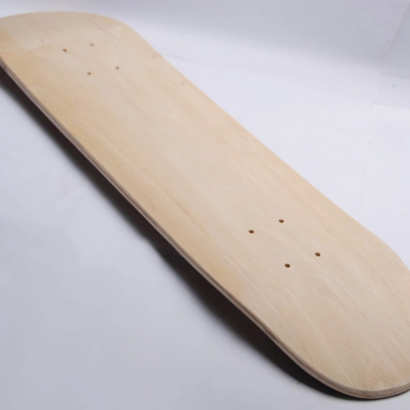 

ABGZ-8Inch 8-Layer Maple Blank Double Concave Skateboards Natural Skate Deck Board Skateboards Deck Wood Maple