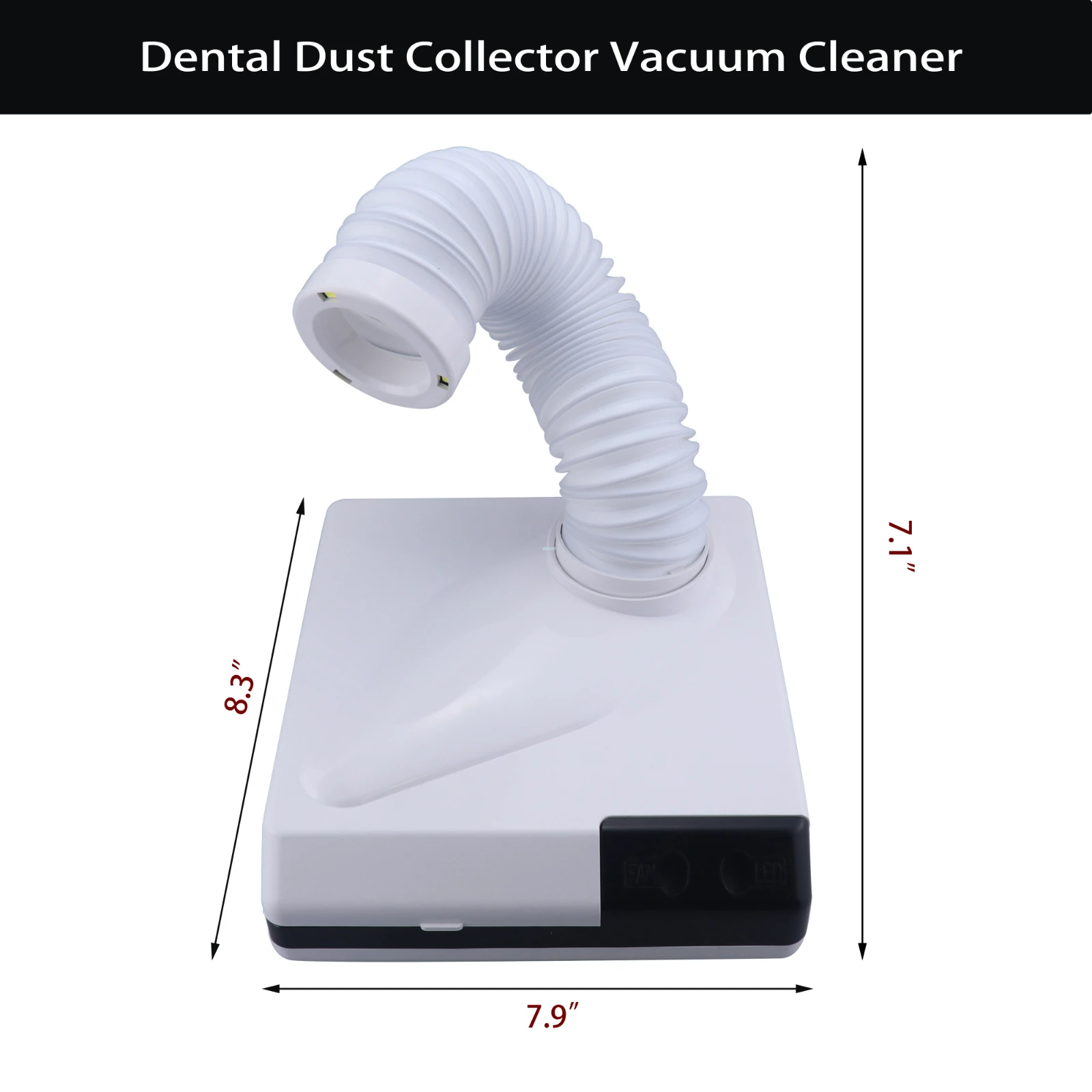 1sets 60W Dental Vacuum Cleaner Dust Collector Extractor For Lab Equipment Suction Machine for Polishing | Красота и здоровье