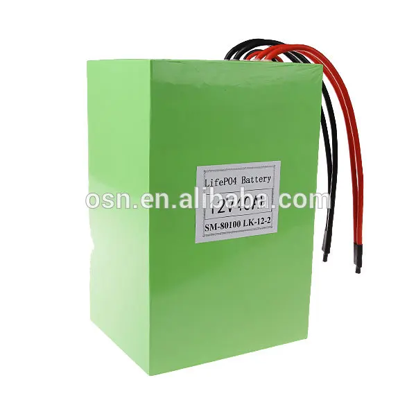 

Electric Bike 12V 40Ah A123 Battery