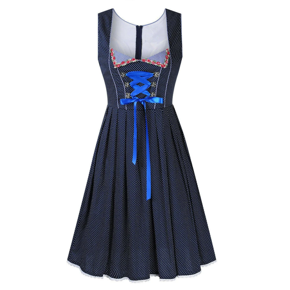 Прямая поставка Женская немецкая официантка на Октоберфест пивная французская