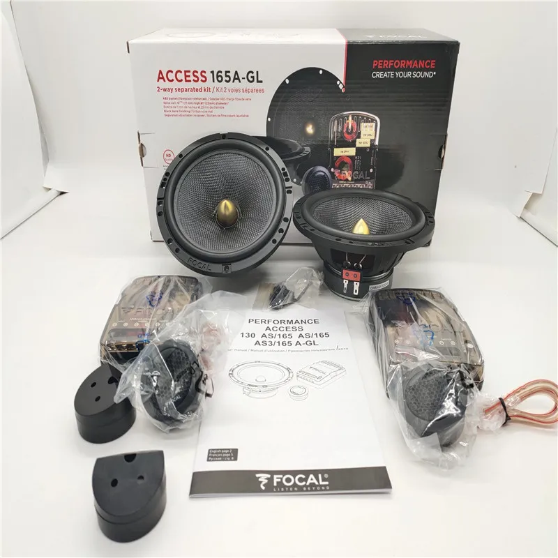 

Free Shipping 4 Sets Focal Access 165A-GL Max 120W 2-Way Separated Kit Performance Component Car Speakers HD Quality IN STOCK