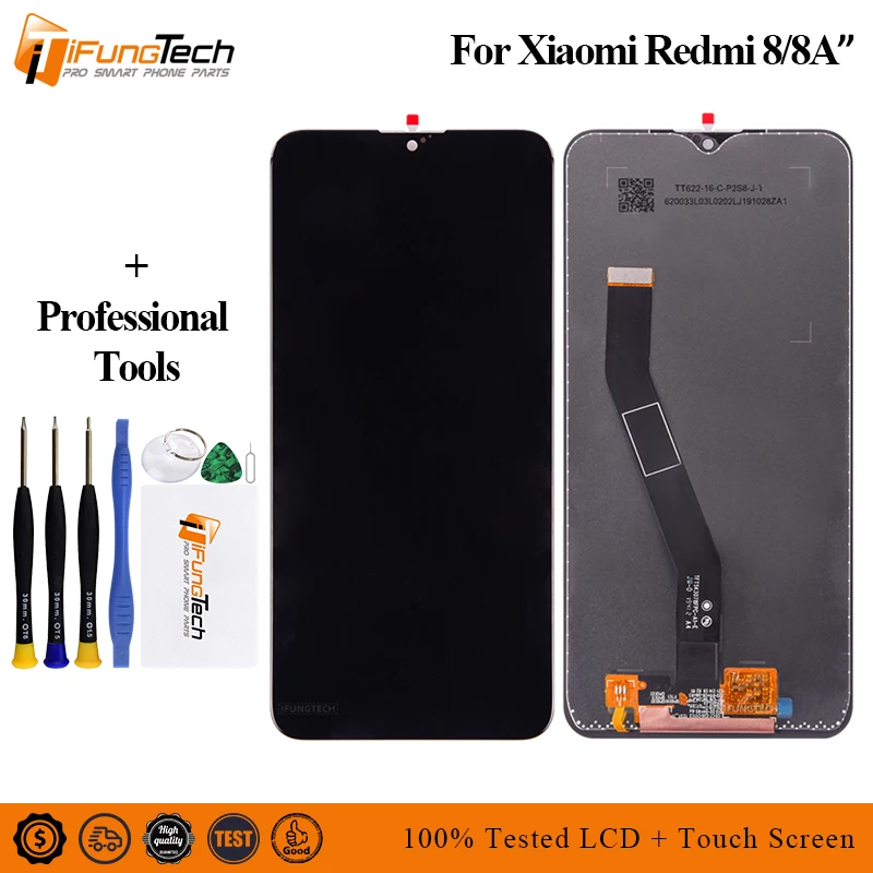 6 22 &quotLcd для Xiaomi Redmi 8A 8 дисплей сенсорный экран дигитайзер сборка ЖК запасная