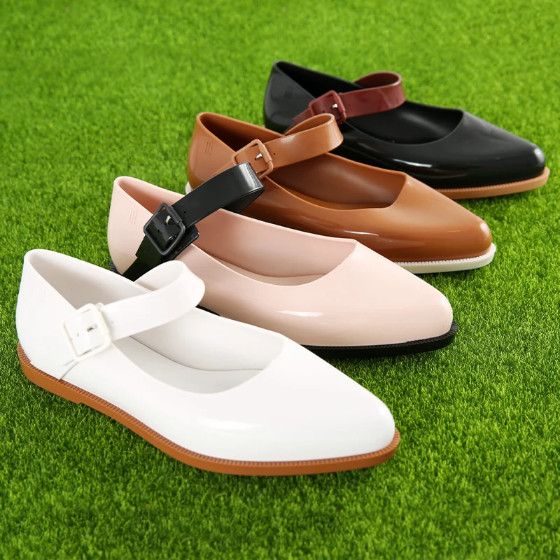 Женские босоножки на платформе Melissa повседневные сандалии плоской подошве