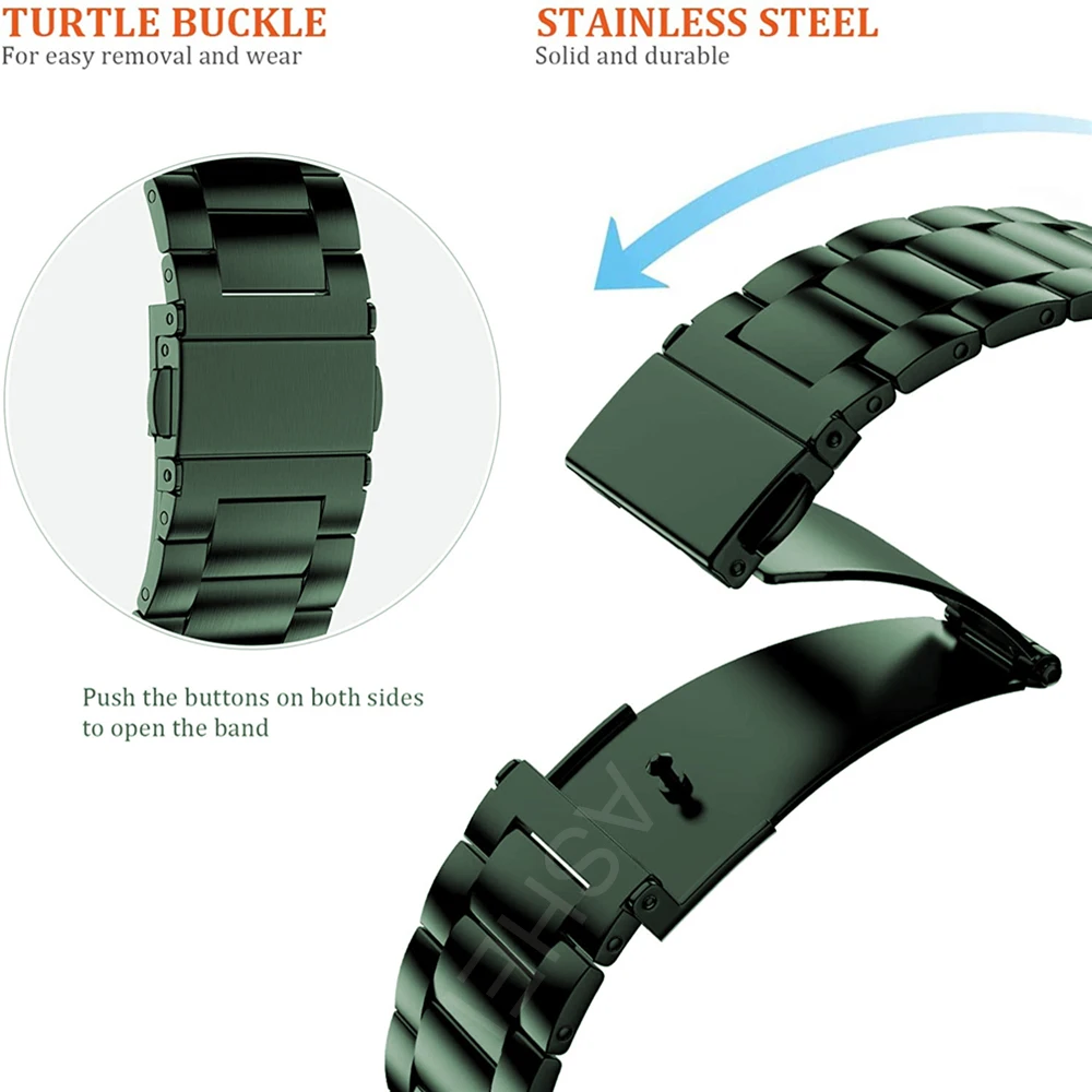Ремешок из нержавеющей стали для Apple Watch Band Ультратонкий браслет iWatch SE 7 6 5 4 3 45 мм 41