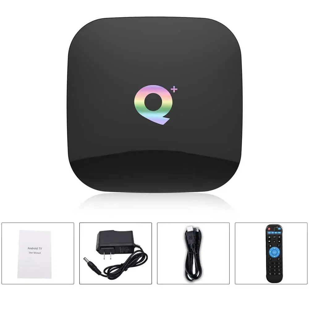 Новый хит qplus Android smart 8 1/9 0 ТВ бокс H6 четырехъядерный cortex A53 Mali T720MP2 USB3.0 dual WIFI HDMI 2 6K PK
