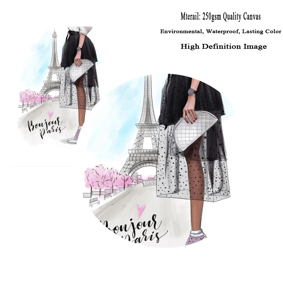 

Fashion Woman Abstract Decor Wall Art Canvas Painting Poster Modern Wall Pictures For Living Room Art Prints Unframed