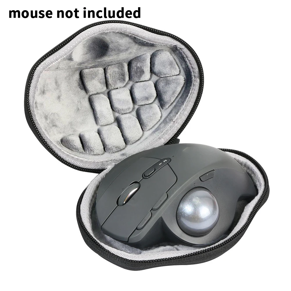 Hard EVA Accessories With Strap Wireless Trackball Fitted Storage Durable Pouch Cover Protective Mouse Case For Logitech MX Ergo |