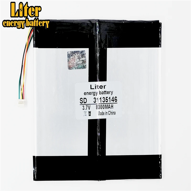 Универсальный литий-ионный аккумулятор для планшетного ПК 31135146 3 7 в 8000 мАч |