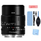 Макрообъектив TTartisan 40 мм F2.8, ручная фокусировка, объектив камеры для Sony EFuji XM43, крепление для камеры s A5000, A5100, строедневное звено G1