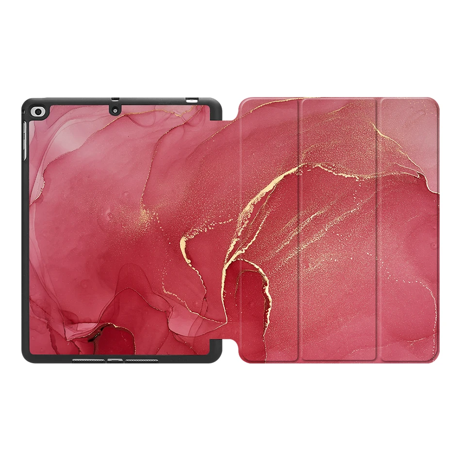 IPBC14 Чехол MTT marble для iPad 9,7 дюймов, мягкая задняя панель из ТПУ+ откидная подставка из искусственной кожи, умный чехол для iPad Air 1 2, чехол для планшета, Fundas - Цвет: IPBC14