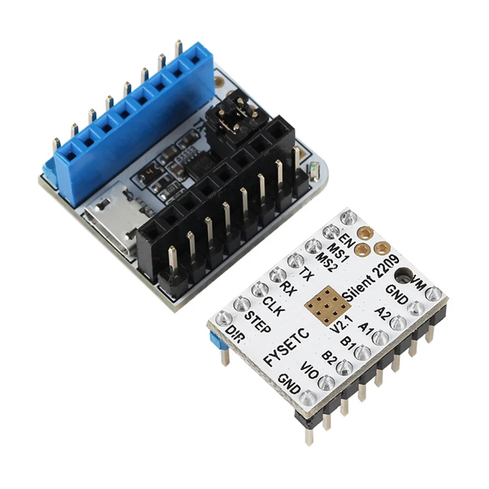 Пластиковые аксессуары модуль штабелируемые заголовки 3d принтер мини TMC2209 V2.1 USB