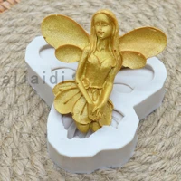 angel wings silicone mold fondant cake decorating tools diy cupcake topper chocolate gumpaste molds sugarcraft candy moulds x70