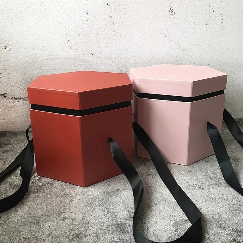 Подарочная коробка с двумя сердечками портативный упаковочный держатель