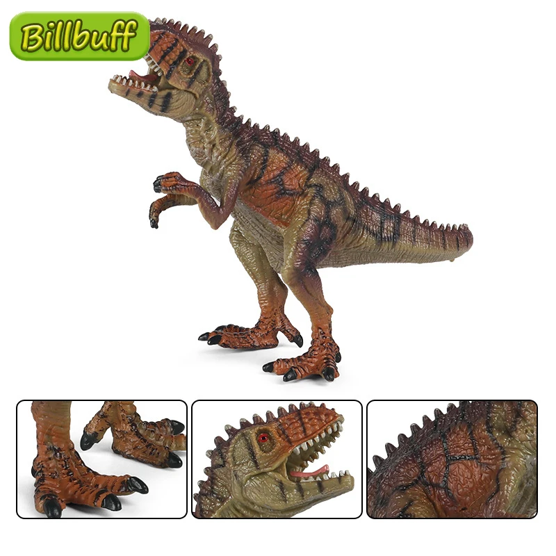 

15cm Simulation Solid Jungle Animal Figures Lifelike PVC Dinosaur Action Model Collection Doll Educational toy for children Gift
