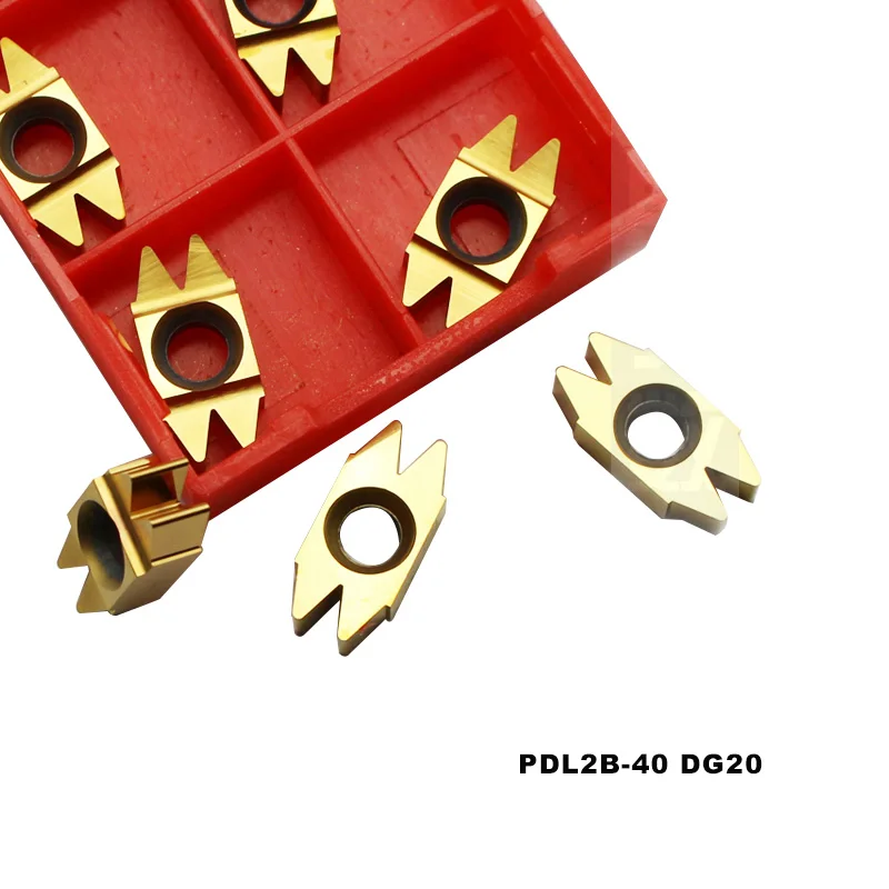 10 шт. резак для ремня PDL лицевая сторона 40 градусов двойные зубья канавочные