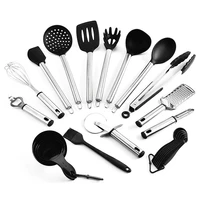 multifunction 23 pcs silicone kitchenware set for kitchen utensils non stick comfortable handle