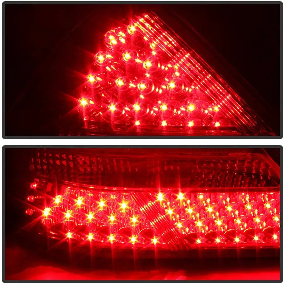 Sulinso2pcs светодиодный Стиль хвост светильник для Benz SLK R170 98 04 R171 AMG красный|Фара авто