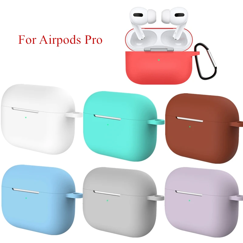 Силиконовый чехол для Airpods Pro 3 беспроводной Bluetooth airpod Air Pods аксессуары