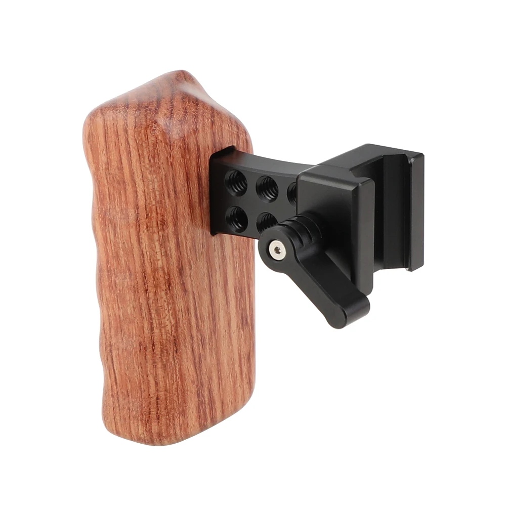 Kayulin DSLR камера деревянная ручка Quick Release NATO Боковая ручка(правая рука