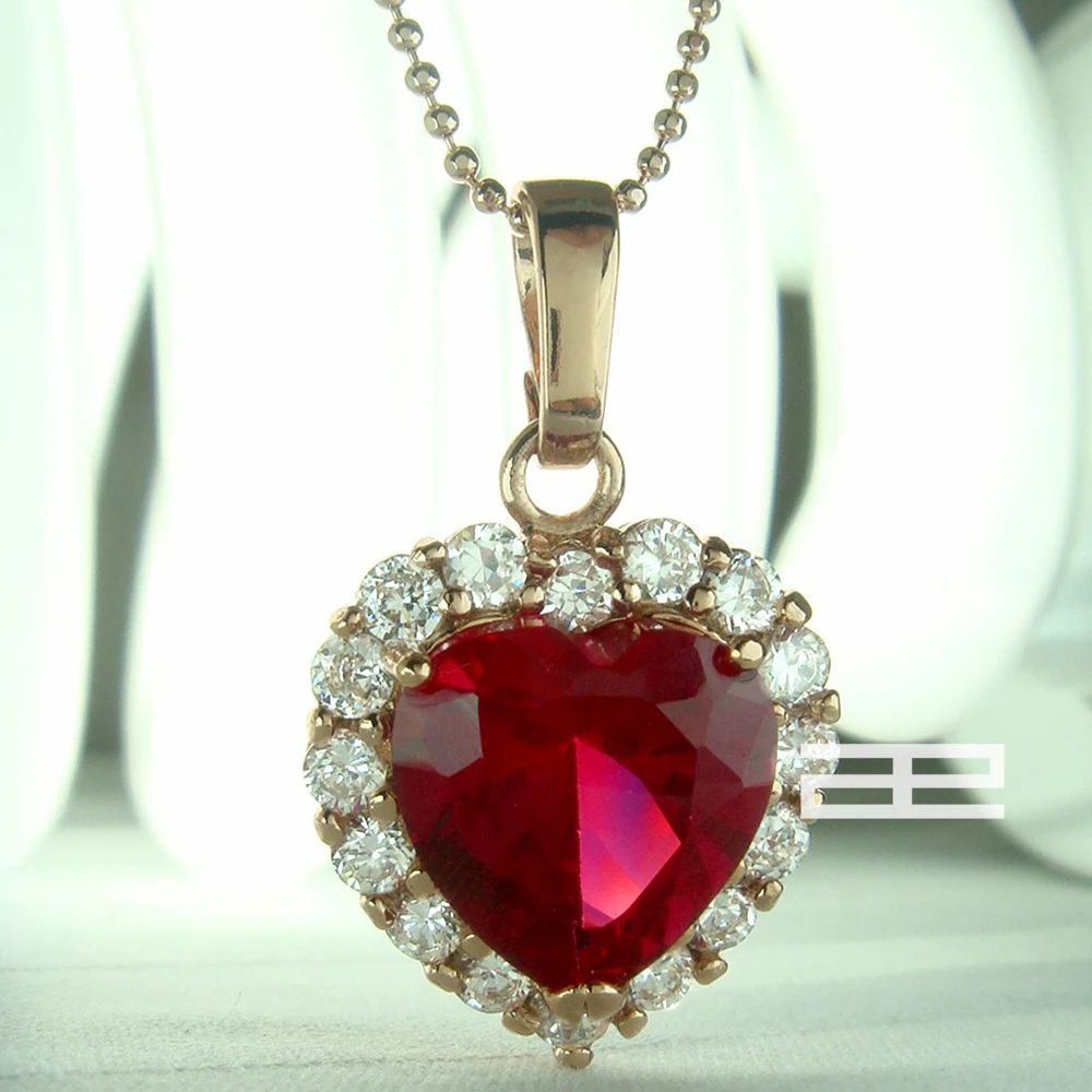 

Rose gold Vacuum plating classic pendant Necklace N133