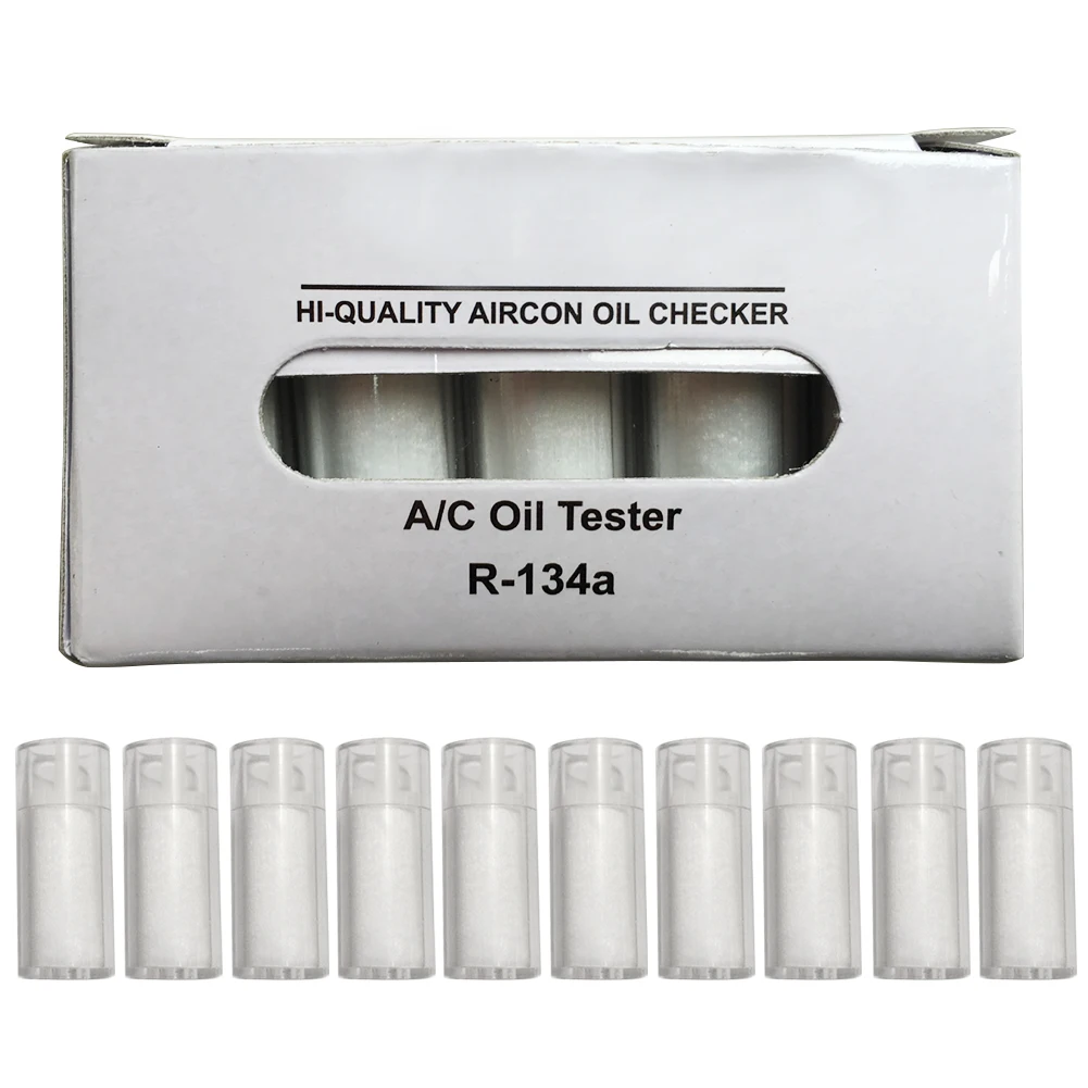 10 шт. масло тестер холодильное тестирования хлопок автомобильного кондиционера