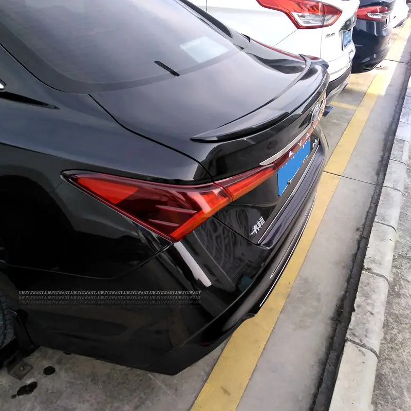

UBUYUWANT For Toyota Avalon 2018 2019 2020 ABS Plastic Primer Color Car Tail Wing Decoration Rear Trunk Spoiler